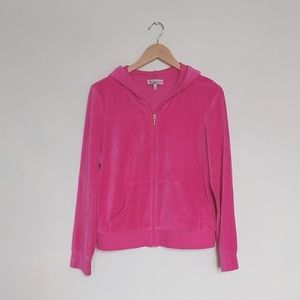 Juicy couture velour y2k pink jacket